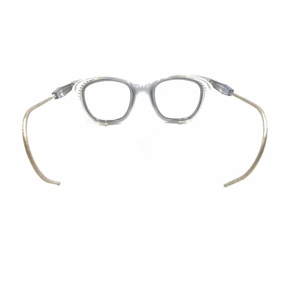 Sellstrom Vintage Smoke Gray Square Side Shileds Eyeglasses Frames 150 Men Women - Picture 5 of 12